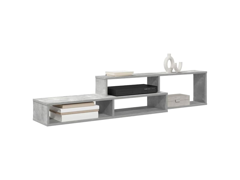  Meuble tv - supportmuralpourtv 150x25x28,5cm bois d'ingénierie  - Conforama C