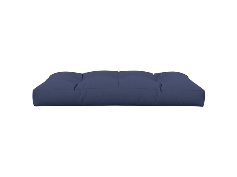  Coussin de palette, coussin de chaise, coussin de canapé bleu marine 120x80x12 cm tissu cf55310  - Conforama D