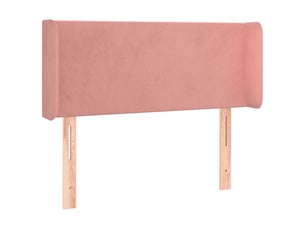 Tete de lit A poser largeur 103 cm rose