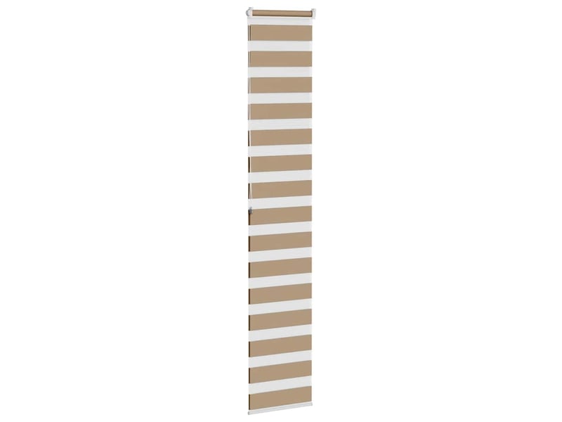  Store zèbre, store de fenêtre marron sable largeur du tissu 45,9 cm polyester cf48806  - Conforama D