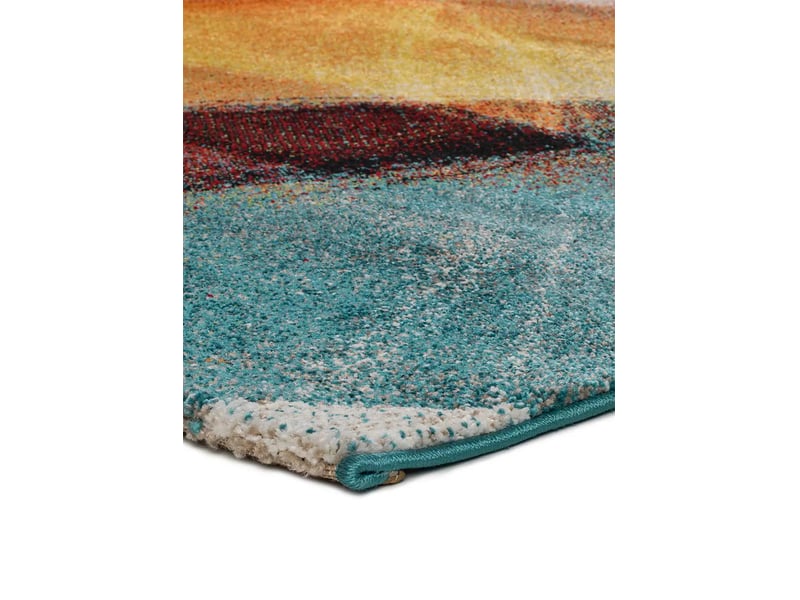  Tapis rectangulaire atticgo leire multi, 100% polypropylène, dos jute 40182 - Conforama E