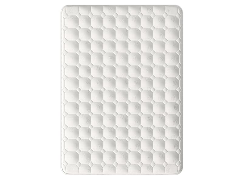 Matelas 140x200 cm à ressorts ensachés et mousse, 7 zones, h3, blanc - Conforama D