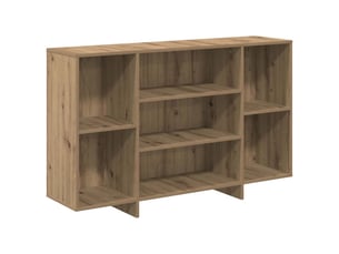 Buffet - bahut - meuble de rangement chêne artisanal 120 x 30 x 75 cm bois d'ingénierie