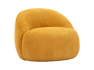 Fauteuil fixe DMORA Nubra Tissu orange