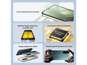 Smartphone poco c81 pro 4g 6,74 amoled 120 hz 4 go 128 go 6000 mah