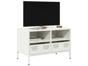 Meuble tv coloris blanc 68 cm