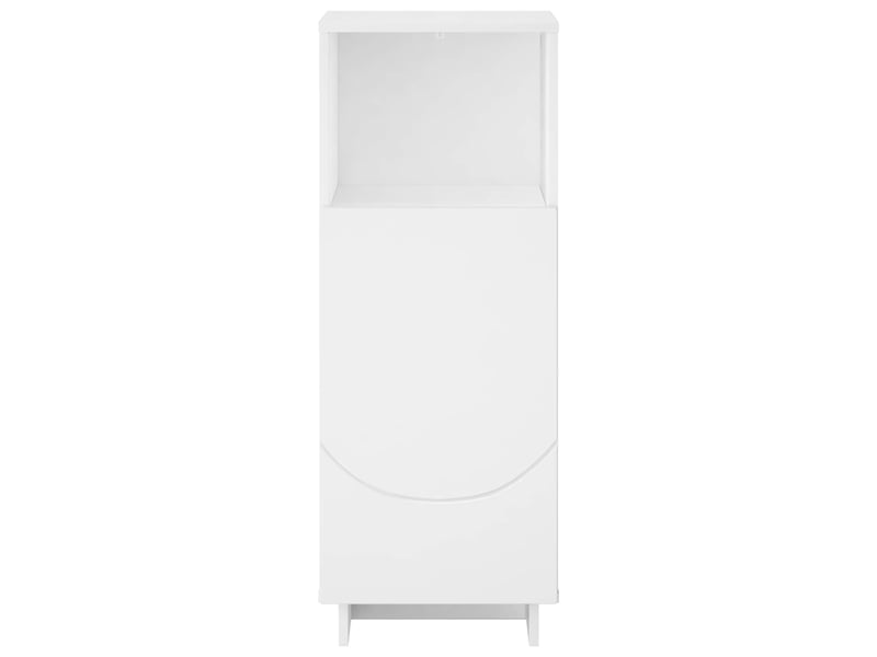 Armoire de salle de bain, meuble de rangement blanc 36.5x38x95 cm - Conforama D