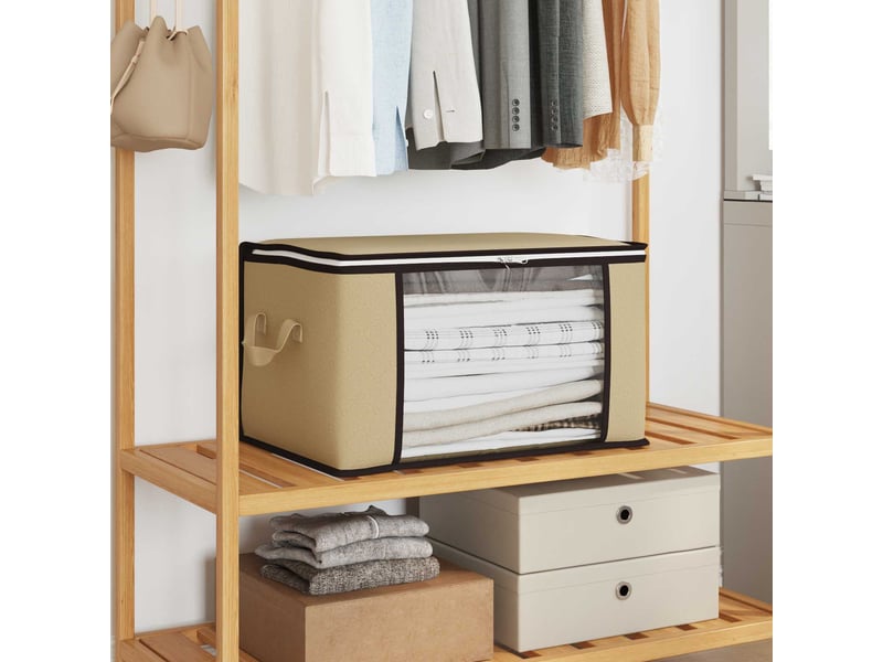  Boîte de rangement avec fenêtre latérale transparente 6 pcs shl74359  - Conforama B