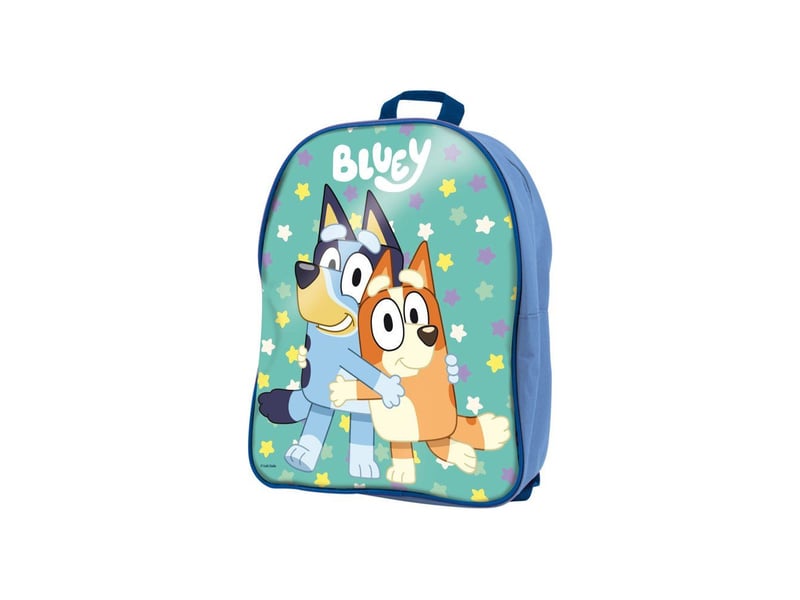  Sac a dos ecole dessin coloriage bluey kit avec feutres ardoises effacables stickers AADMF86420 - Conforama B