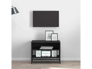 Meuble tv coloris noir  <strong></strong>  <strong></strong>