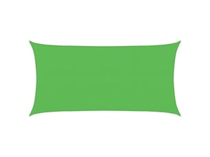 Voile d'ombrage - voile d'ombre - voile parasol 160 gm² vert clair 3x6 m pehd