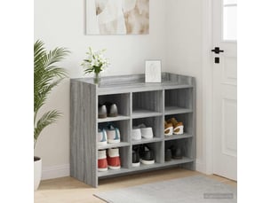 Meuble à chaussures 3 paire(s)  <strong></strong>  <strong></strong> coloris gris