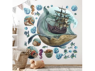 Sticker mural - monde des contes de fées100x122 cm