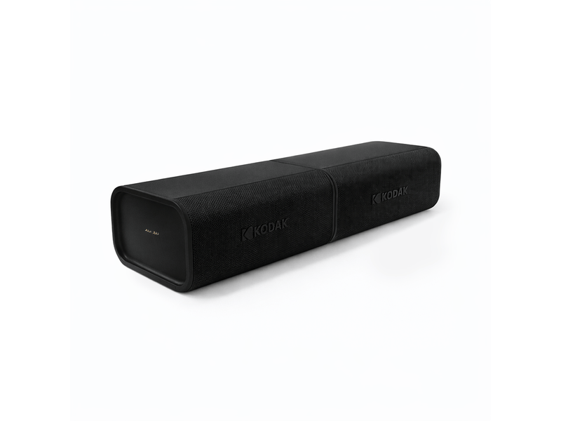  Kodak soundbrix plus enceintes bluetooth magnétiques (lot de 2) duo emboîtable 80w rms - son stéréo - brixlink - portée 50m - recharge usb-c - midnight black  - Conforama A