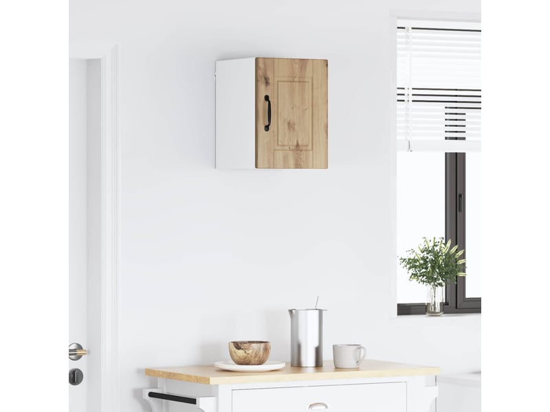  Meuble mural de cuisine, armoire de cuisine chêne artisanal 30x31x40cm shl7389  - Conforama D