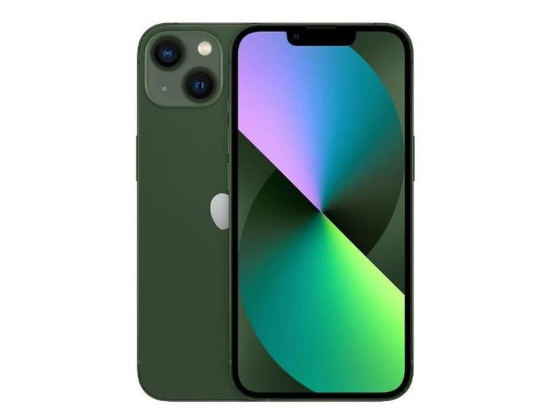  Smartphone iphone 13 128 go vert grade a 5g dual sim  - Conforama A