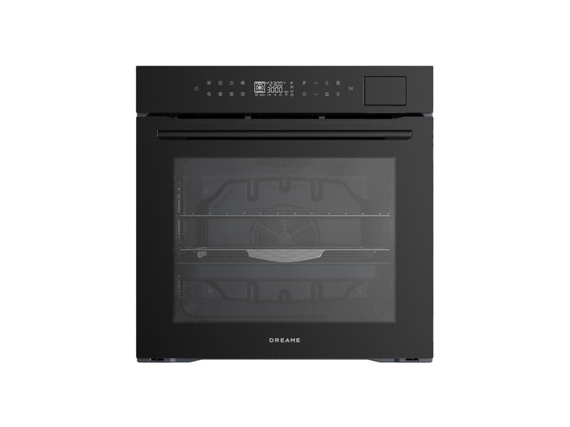  Four vapeur encastre 81 l pyrolyse porte froide noir 60 cm z4000 10 programmes DRE6978515252082 - Conforama A