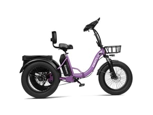 Eskute t302 pro vélo électrique 250w 48v20,8ah pliable violet