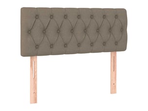 Tete de lit A poser largeur 100 cm   taupe