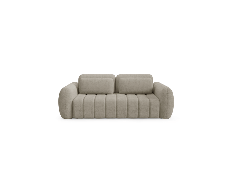Canapé contii premium avec fonction de couchage couleur : quelle beige fonce - Conforama B