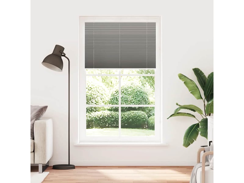  Store plissé, store de fenêtre anthracite 115x200 cm largeur du tissu 114,4 cm cf46687  - Conforama A