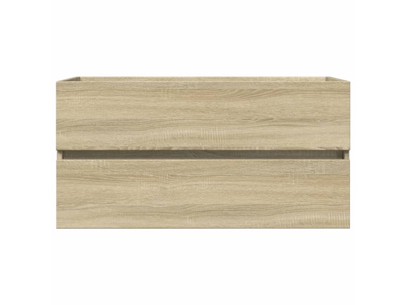  Ensemble de meubles de bain 2pcs céramique et bois d'ingénierie cf63559  - Conforama D