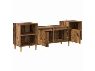 Meuble tv coloris marron 160 cm   