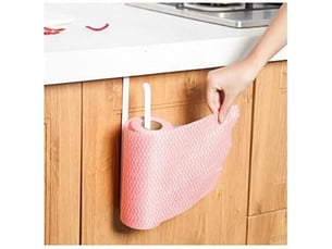 Distributeur de papier essuie-tout sous armoire support pour rouleau de papier sans perçage pour cuisine salle de bain(1 pièces)