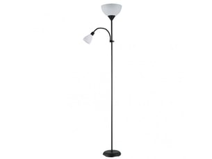 Lampadaire fabrilamp rigel e14 coloris noir 180 x 34 x 25,5 cm
