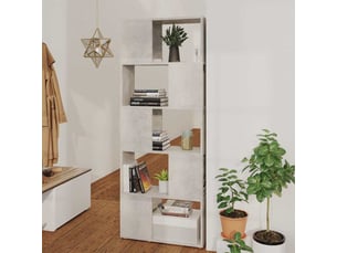 Bibliotheque coloris  argenté  <strong></strong> <strong></strong> - 60 cm x 155 cm