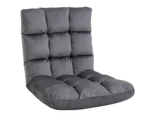 Deplimousse convertible 1 place <strong>MODENVIE</strong> <strong></strong> gris foncé