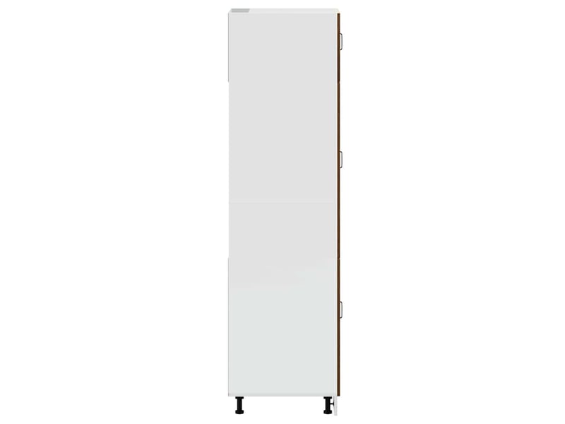  Meuble de rangement, armoire de cuisine lucca chêne marron bois d'ingénierie  - Conforama E