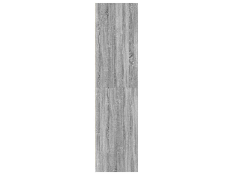  Garde-robe, armoire de rangement sonoma gris 30x50x200 cm bois d'ingénierie shl23236  - Conforama E