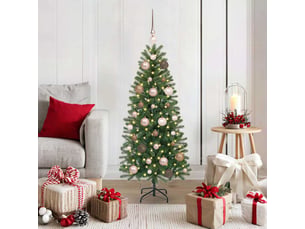 Sapin de noël - arbre de noël artificiel vert 120 cm pe et pvc