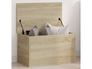 Boîte de rangement, coffre de rangement chêne sonoma 60x35x35 cm bois d'ingénierie