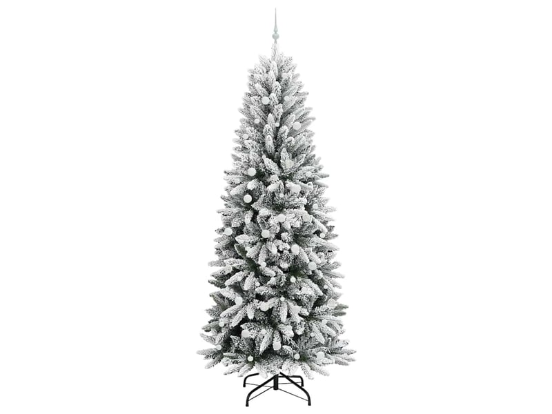  Sapin de noël artificiel, arbre de noël blanc 240 cm shl2998  - Conforama D