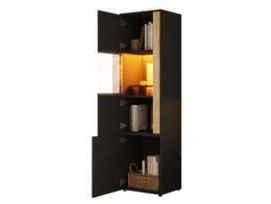 Vitrine coloris bicolore <strong>MODFU</strong> <strong></strong> - 50 cmx179 cm
