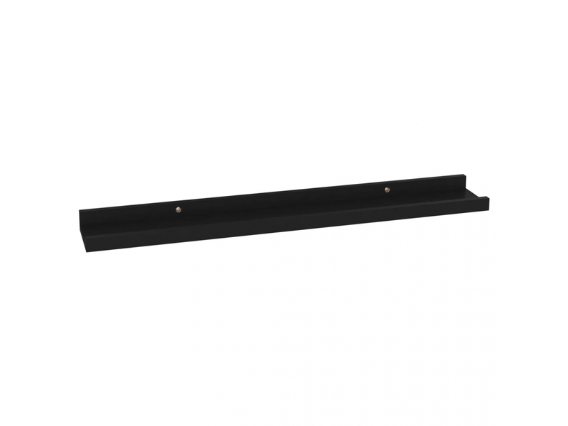  Étagères murales 4 unités noir 60x9x3 cm- comfortxl  - Conforama D