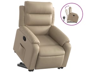 Fauteuil fixe   Tissu marron