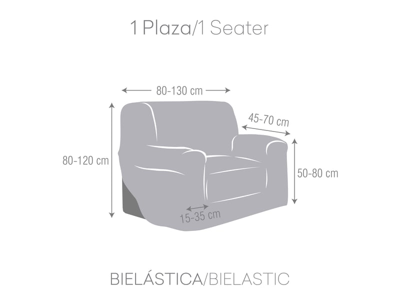 Housses de canapé salsa premium, modèle 7, taille unique, avec 0  - Conforama D