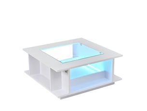 Table basse coloris blanc <strong></strong> <strong></strong>
