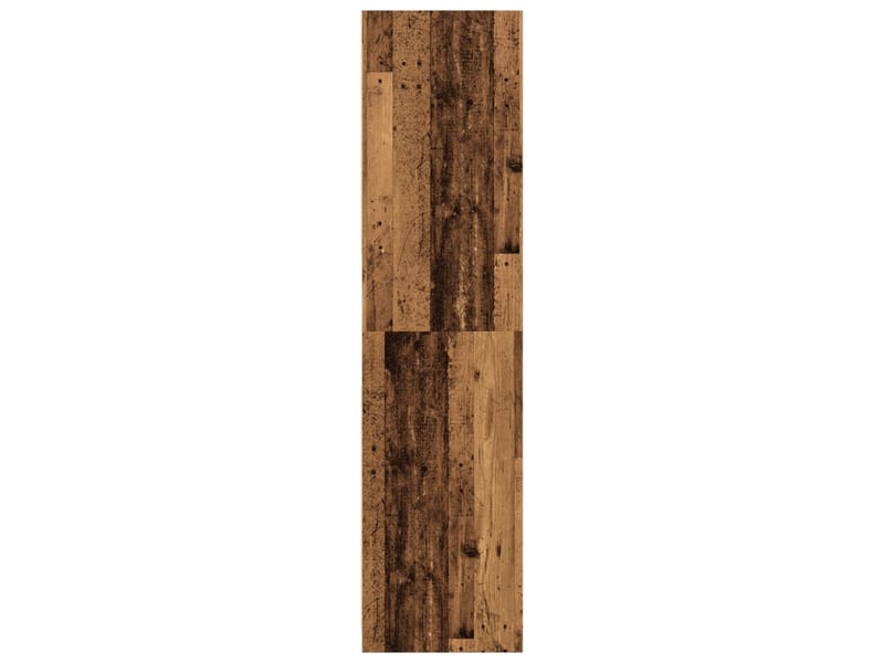  Garde-robe, armoire de rangement vieux bois 80x50x200 cm bois d'ingénierie shl88308  - Conforama E