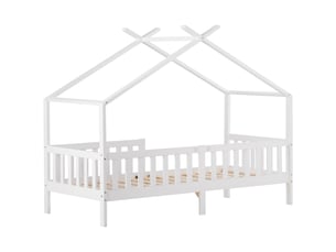 Lit simple 90x200 cm    coloris blanc