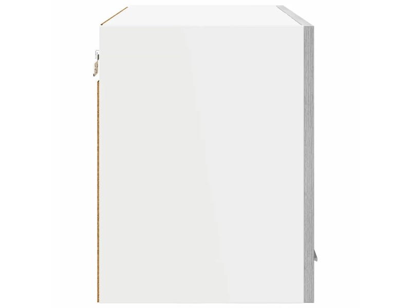 Armoire suspendue moderne rangement spacieux 60 x 31 x 40 cm en bois d'ingénierie gris sonoma 02_0053267  - Conforama D