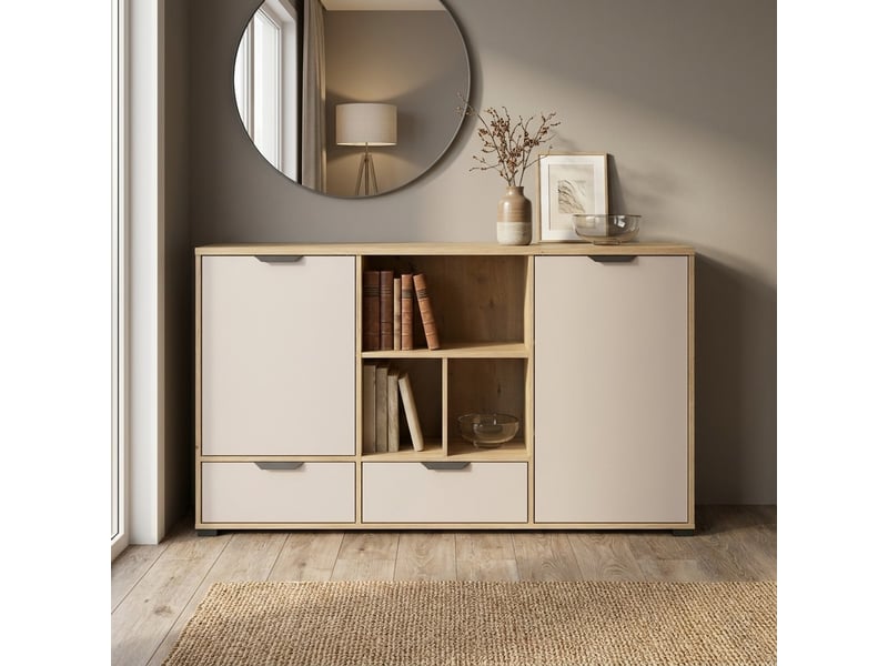  Buffet de salon chuck avec 2 portes et 2 tiroirs  - Conforama B