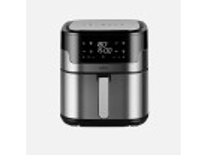  Friteuse à air fabrilamp casanova 8 l 1800 w double résistance écran tactile noire et inox 275618189 - Conforama B