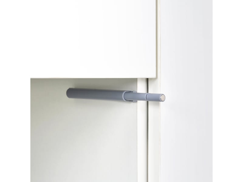  Buffet blanc avec led 16 couleurs, façade brillante, 4 tiroirs et 2 portes en acrylique, meuble tv jusqu’à 65 pouces  - Conforama W