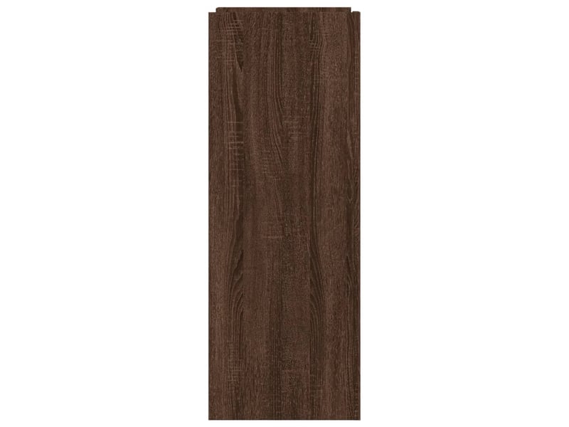  Meuble à chaussure | armoire à chaussures chêne marron 74,5x37,5x100 cm  - Conforama E