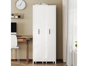 Bibliothèque coulissante - 51.5x41x158cm - meuble de rangement extensible à roulettes, 4 niveaux - blanc