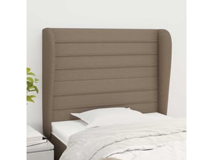 Tete de lit A poser largeur 83 cm   taupe